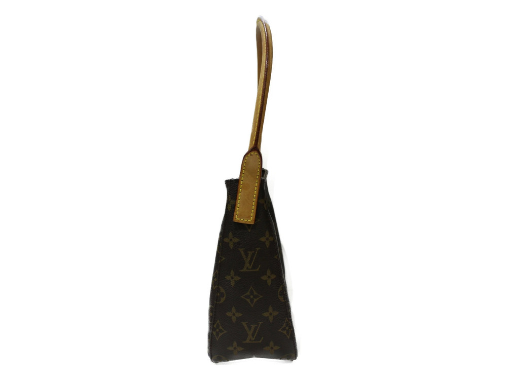 Louis Vuitton Monogram Shoulder Bag Looping Brown